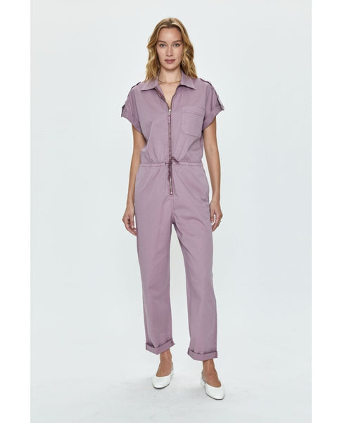 Jordan Zip Jumpsuit Lilac Dust - clearpathherbicide