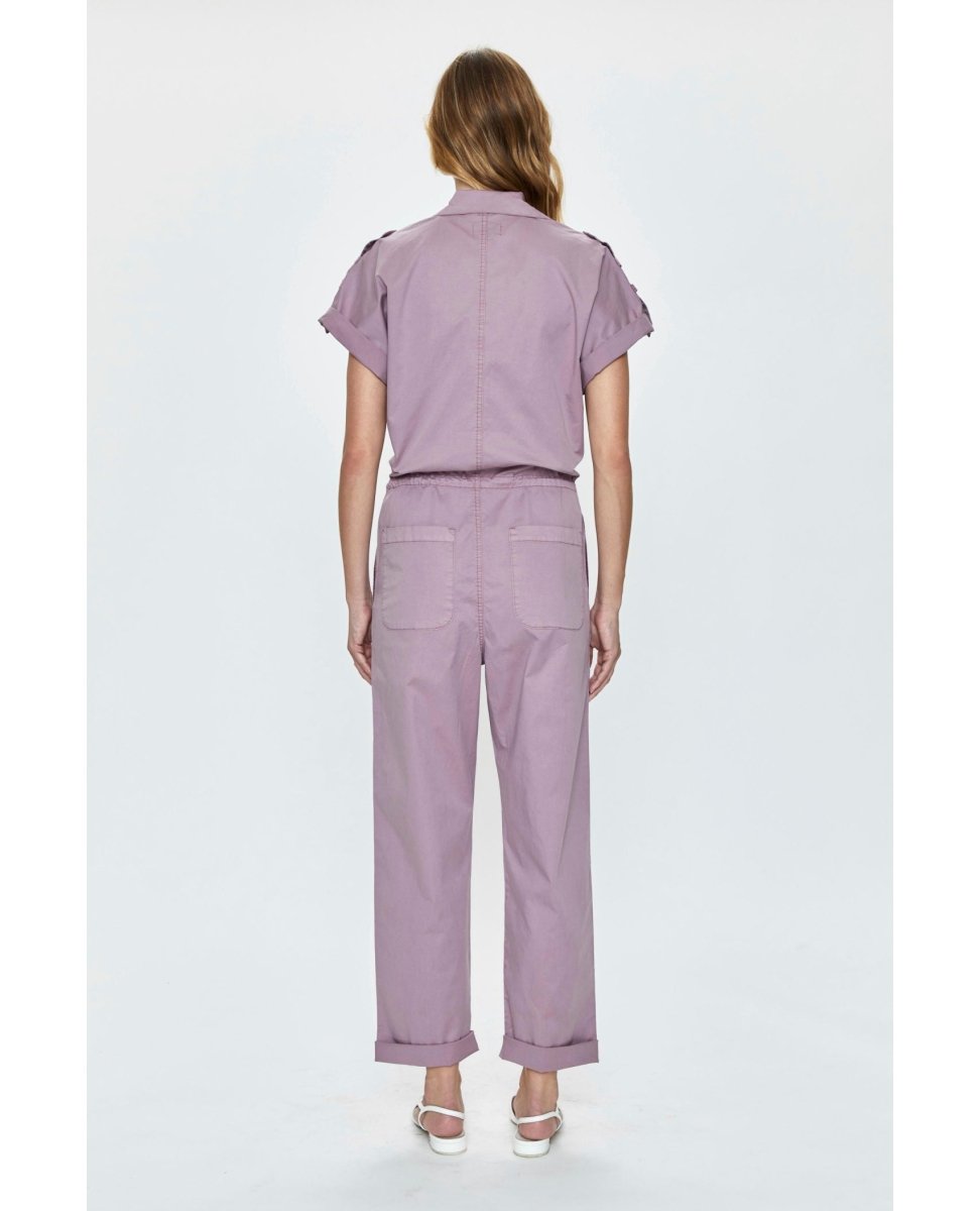 Jordan Zip Jumpsuit Lilac Dust - clearpathherbicide