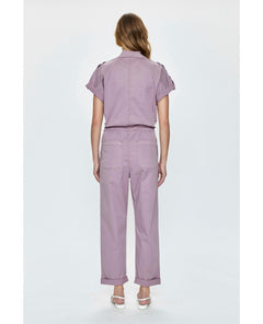 Jordan Zip Jumpsuit Lilac Dust - clearpathherbicide