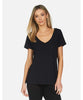 Jose V - Neck Black - PINK ARROWS