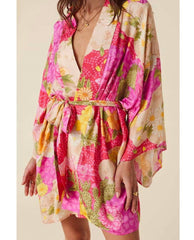 Joshua Tree Robe Candy - PINK ARROWS