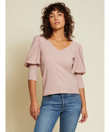 Julia Tee With Elongated Cuff Pink - clearpathherbicide