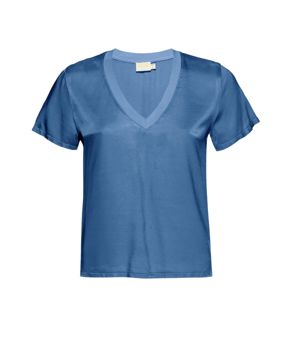 June Sateen V - Neck Atlantic - clearpathherbicide