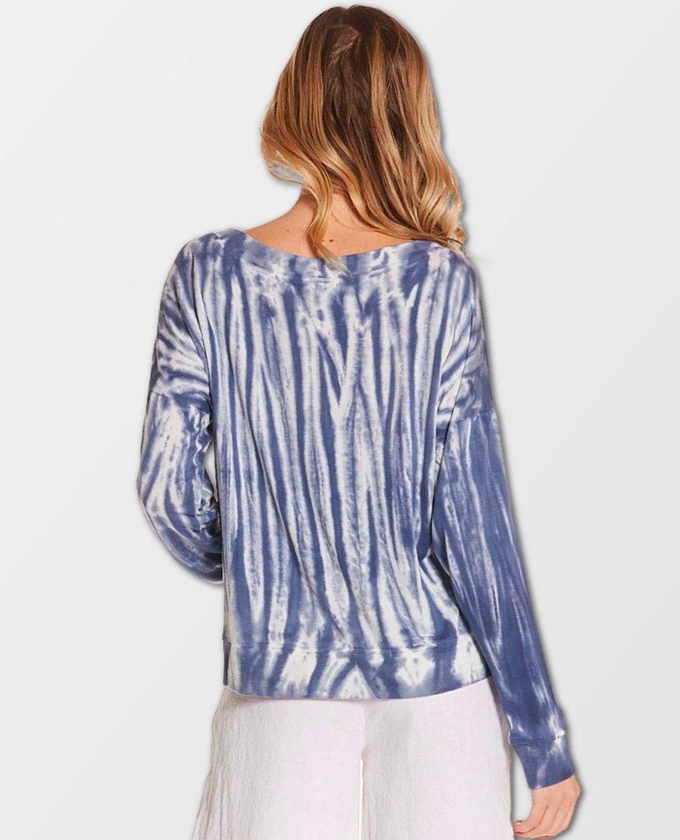 Juno Sweatshirt Origami Tie Dye - miamidrugpossession