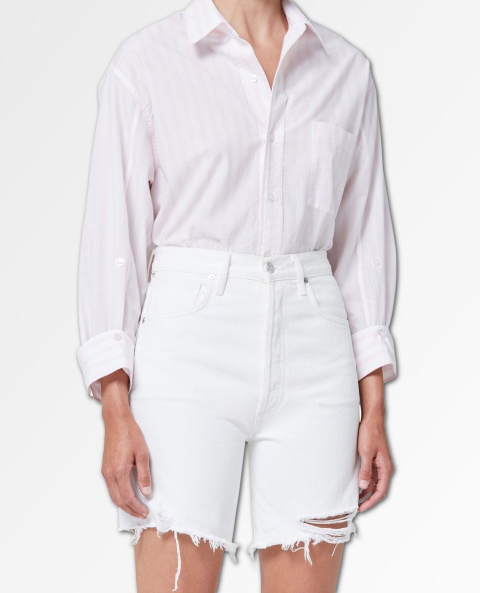 Kayla Shirt Azalea Stripe - miamidrugpossession