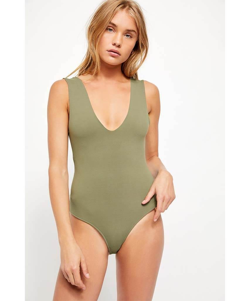 Keep it Sleek Bodysuit Army - miamidrugpossession