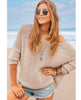 Key West Crew Khaki Sweater - miamidrugpossession