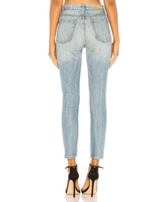 Kiara Mid - Rise Tomboy Jean, Domenico - miamidrugpossession