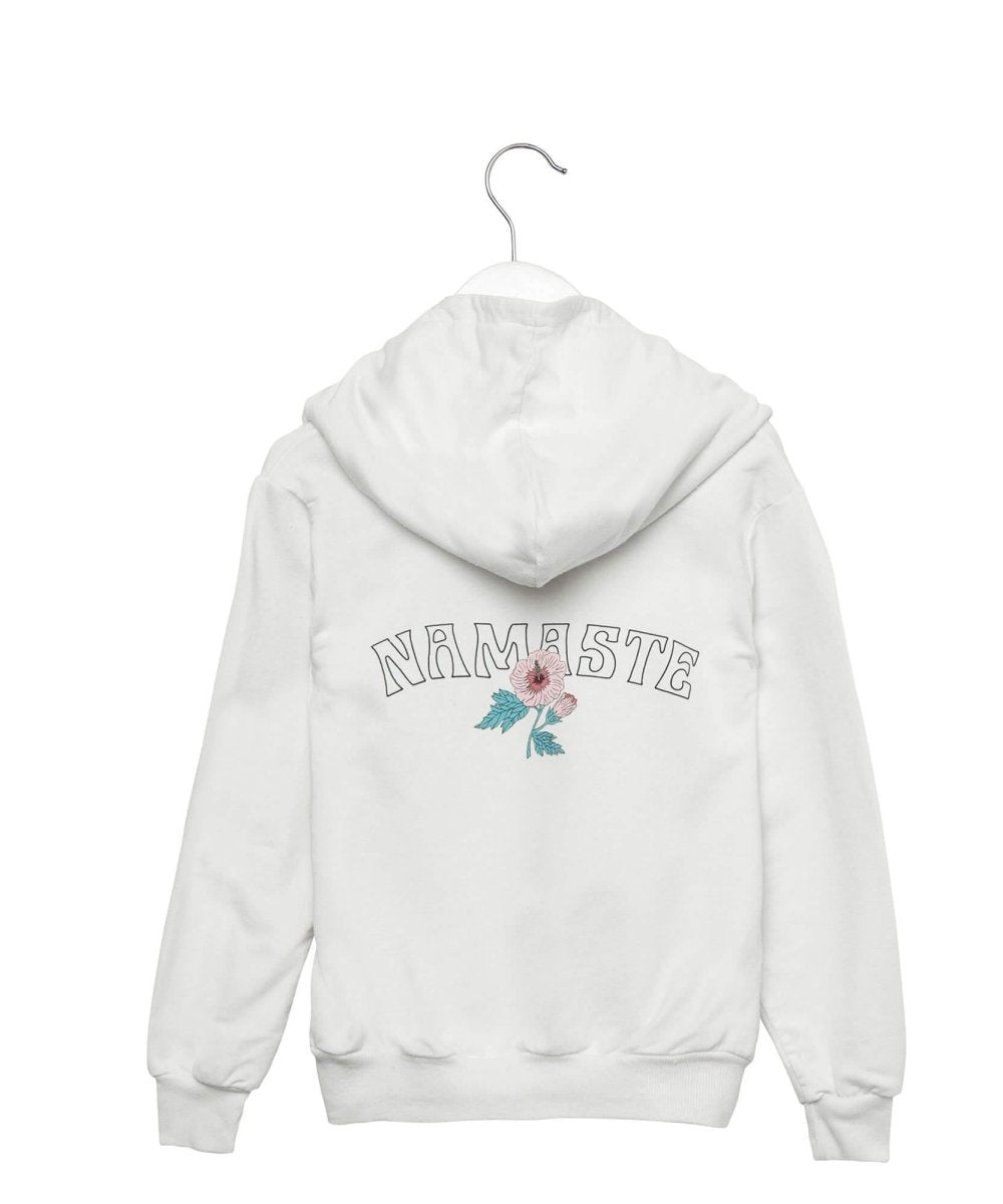 kids namaste hibiscus sweatshirt - clearpathherbicide