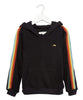 kids rainbow pullover hoodie - miamidrugpossession