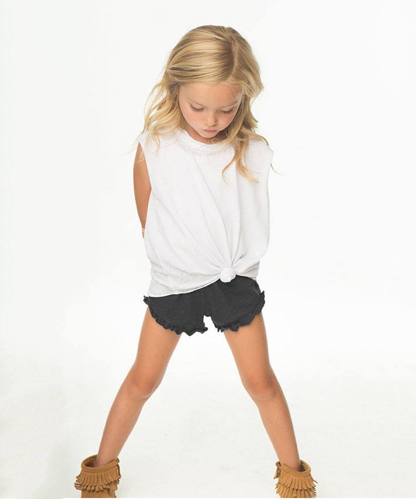 kids ruffle knit shorts - clearpathherbicide