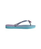 kids slim glitter mermaid sandal blue - miamidrugpossession