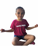 kids teeny yogini tee - miamidrugpossession