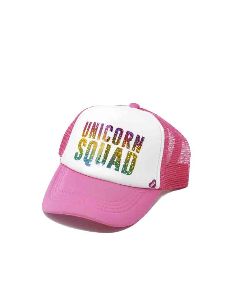 Kids Unicorn Squad Trucker Hat - clearpathherbicide