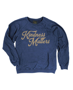 Kindness Matters Vintage Sweatshirt - PINK ARROWS