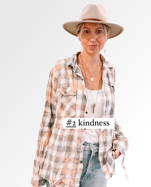 Kindness Outlaw Flannel - One Size - clearpathherbicide