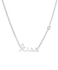 Kiss Diamond Necklace - miamidrugpossession