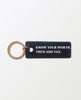 Know Your Worth Add Tax Keychain - clearpathherbicide