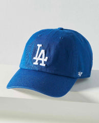 LA Baseball Hat Blue - PINK ARROWS