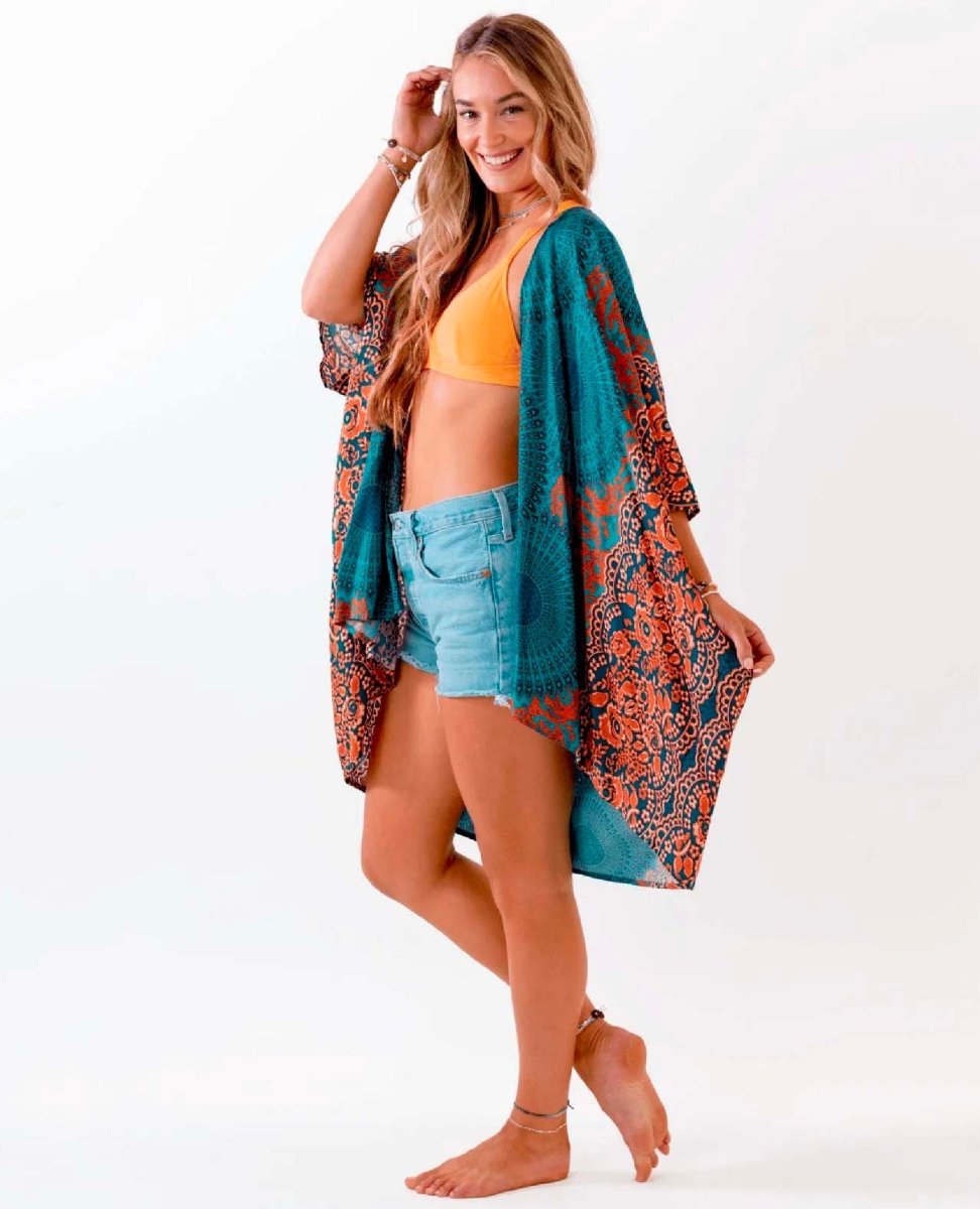 Lahaina Mandala Kimono - miamidrugpossession