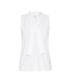 Lana Tie Tank White - miamidrugpossession