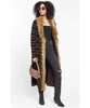 Langston Cardigan Cheetah Chains Knit w/Faux Fur - clearpathherbicide