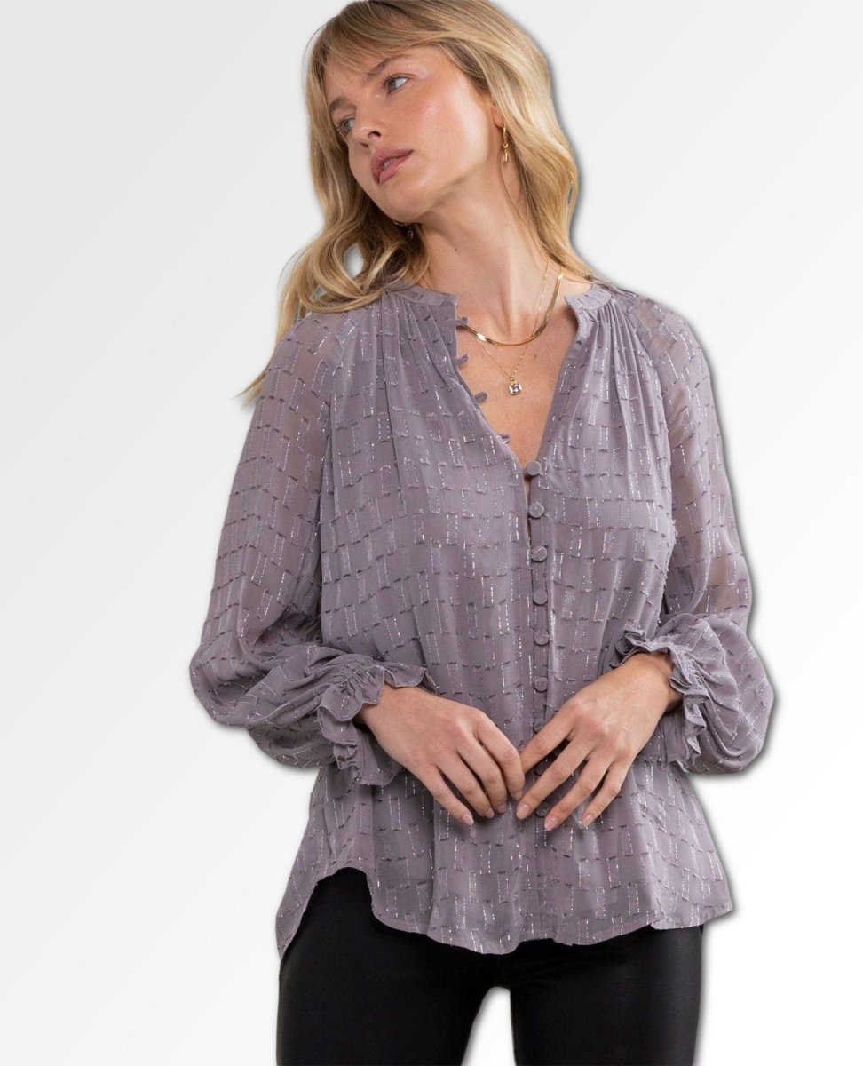 Last Dance Chiffon Blouse - clearpathherbicide