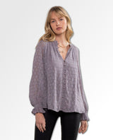 Last Dance Chiffon Blouse - miamidrugpossession