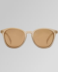 Le Spec Bandwagon Sunglasses Matte Stone - PINK ARROWS