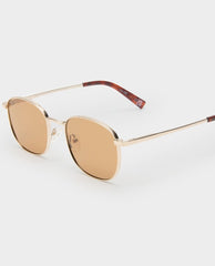 Le Spec Neptune Sunglasses Deux Gold - PINK ARROWS