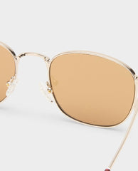 Le Spec Neptune Sunglasses Deux Gold - PINK ARROWS