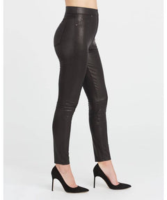 Leather Like Skinny Pant Black - clearpathherbicide