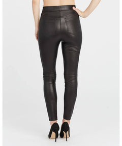 Leather Like Skinny Pant Black - clearpathherbicide