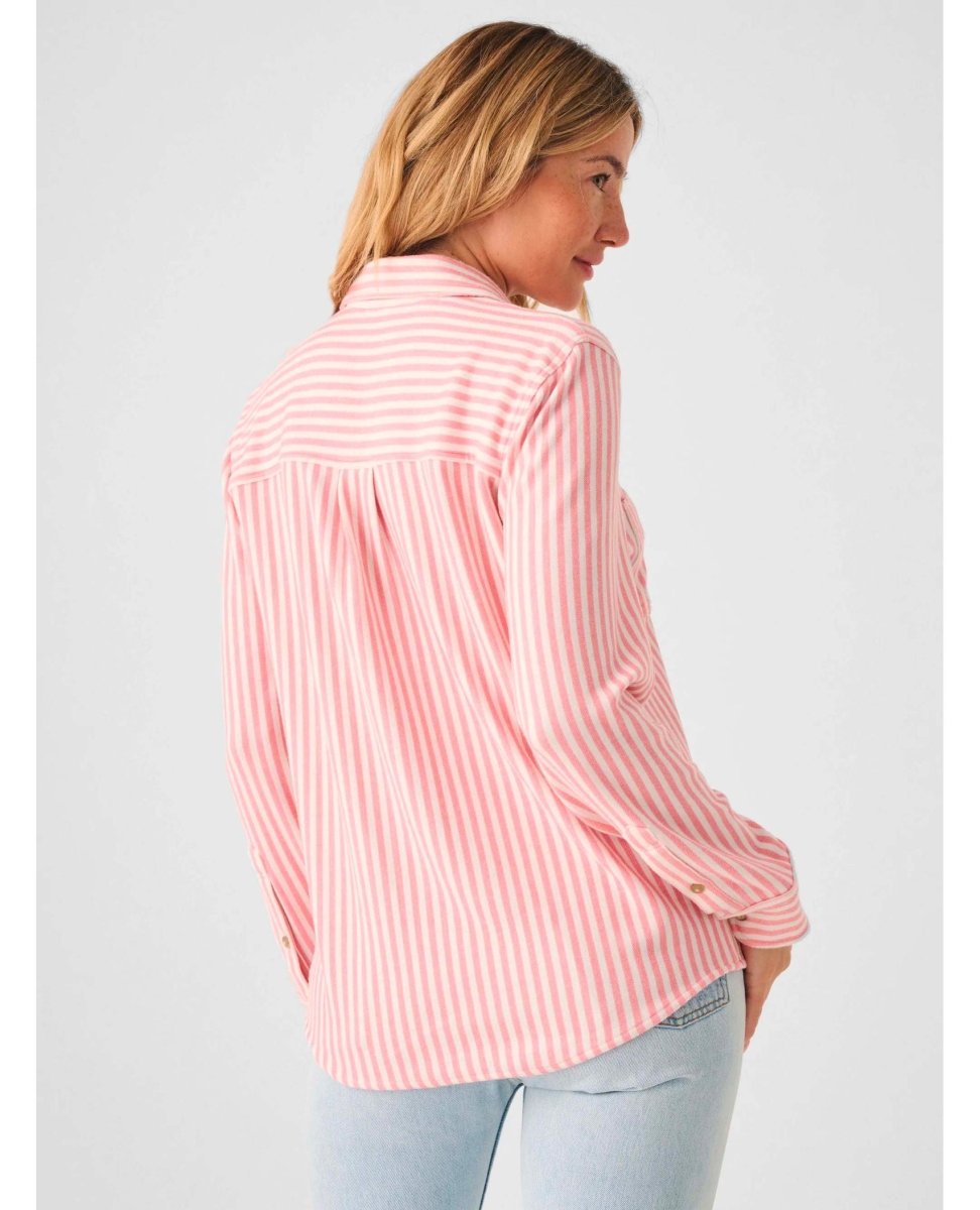 Legend™ Sweater Shirt Burnt Sierra Stripe - miamidrugpossession