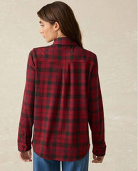 Legend Sweater Shirt Cherry Creek Plaid - PINK ARROWS