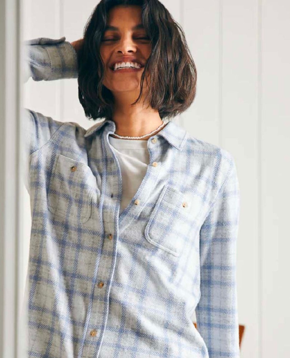 Legend Sweater Shirt Spring Dew Plaid - miamidrugpossession