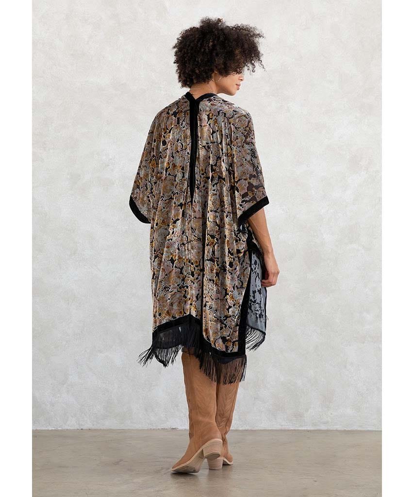 Leila Kimono Vintage Velvet - miamidrugpossession