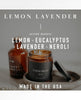 Lemon Lavender Soy Candle - miamidrugpossession