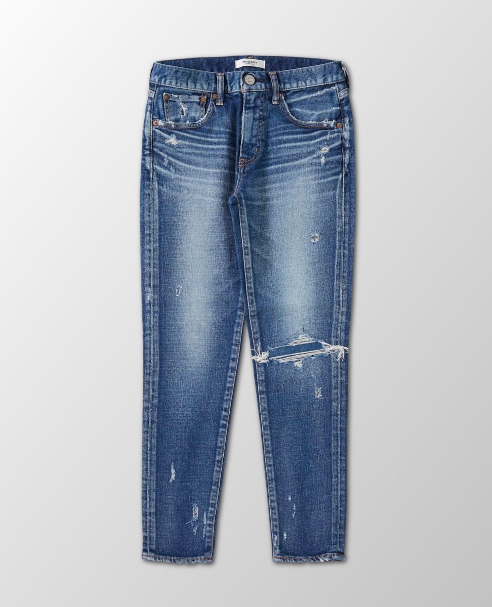 Lenwood Skinny Medium Blue Vintage - miamidrugpossession