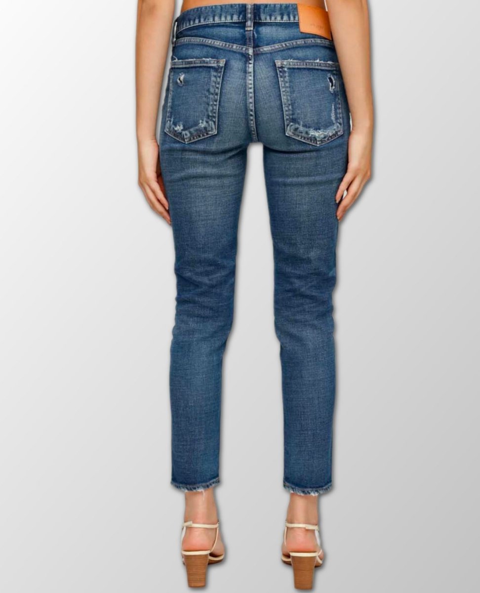 Lenwood Skinny Medium Blue Vintage - miamidrugpossession