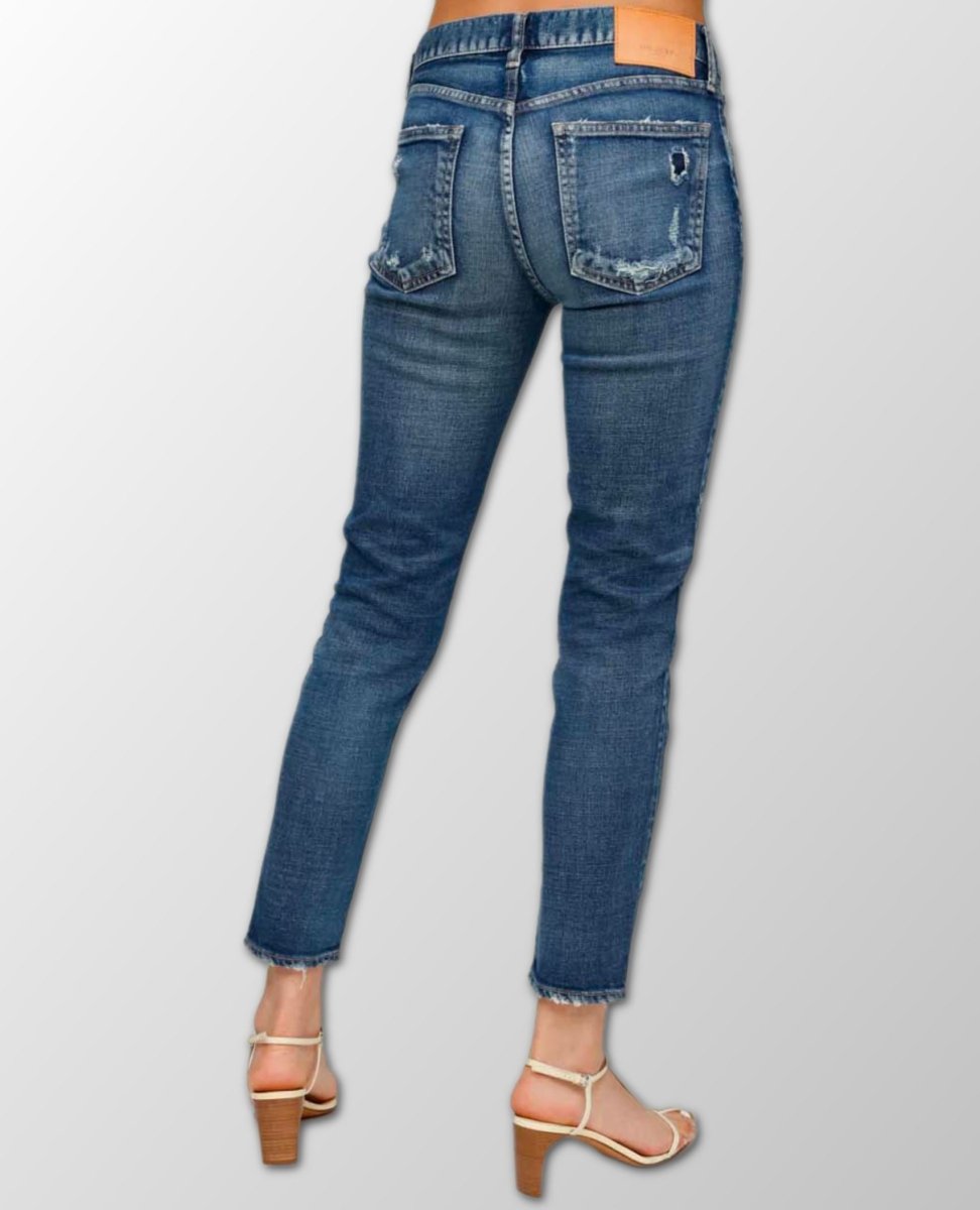 Lenwood Skinny Medium Blue Vintage - miamidrugpossession