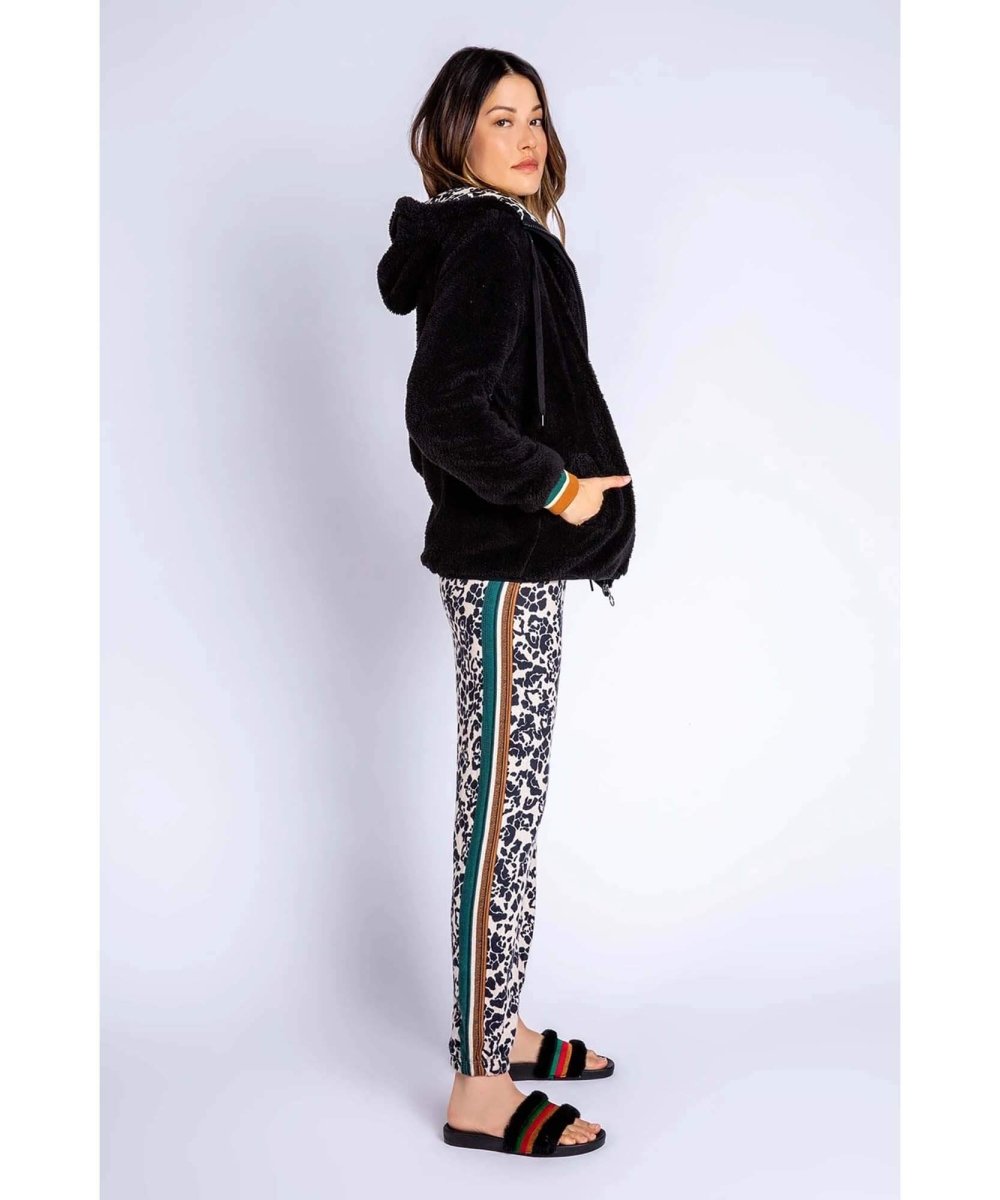 Leopard Ciao Bella Pant - PINK ARROWS