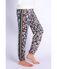 Leopard Ciao Bella Pant - PINK ARROWS