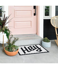 Letterfolk Tile Mat Standard - PINK ARROWS