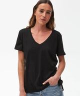 Levi Boyfriend Shirt Black - clearpathherbicide