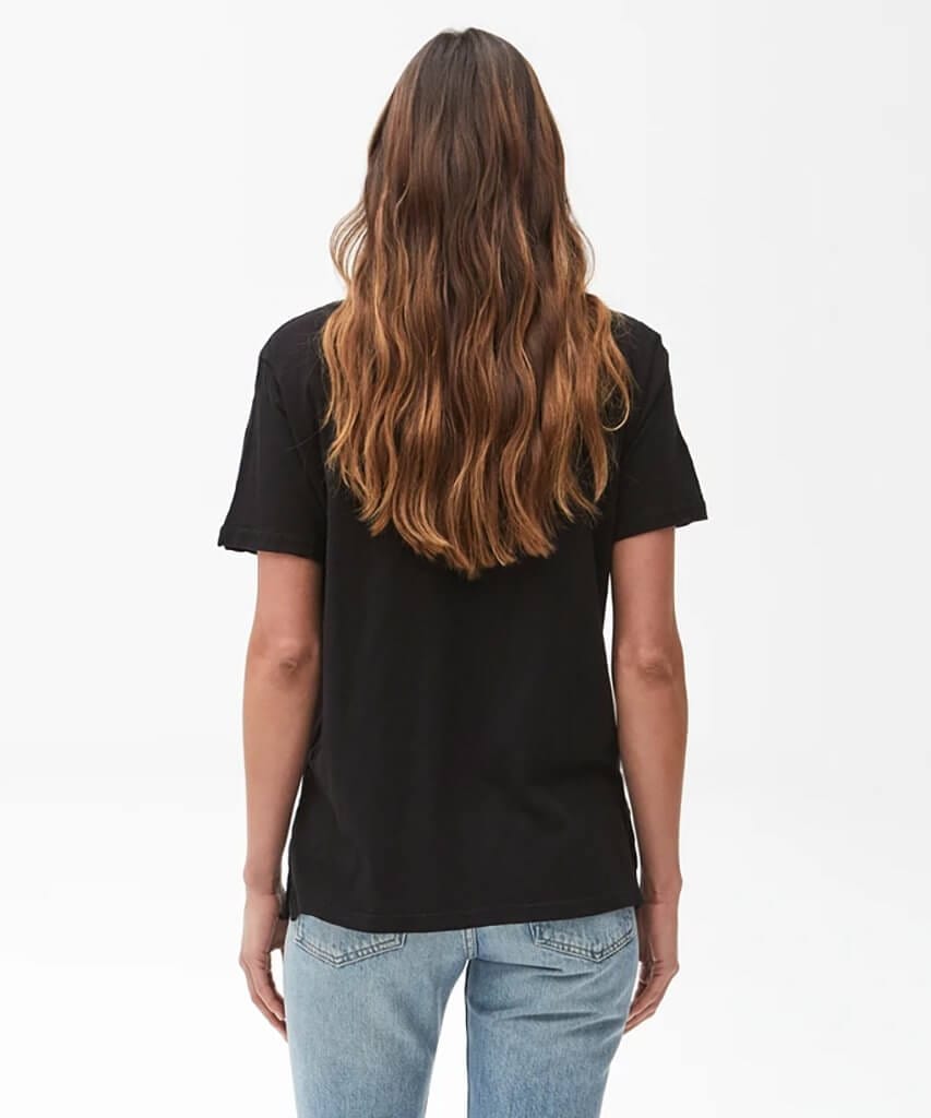 Levi Boyfriend Shirt Black - clearpathherbicide