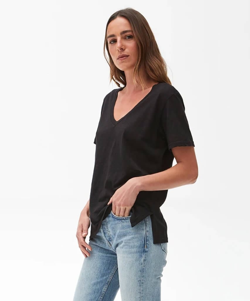 Levi Boyfriend Shirt Black - miamidrugpossession