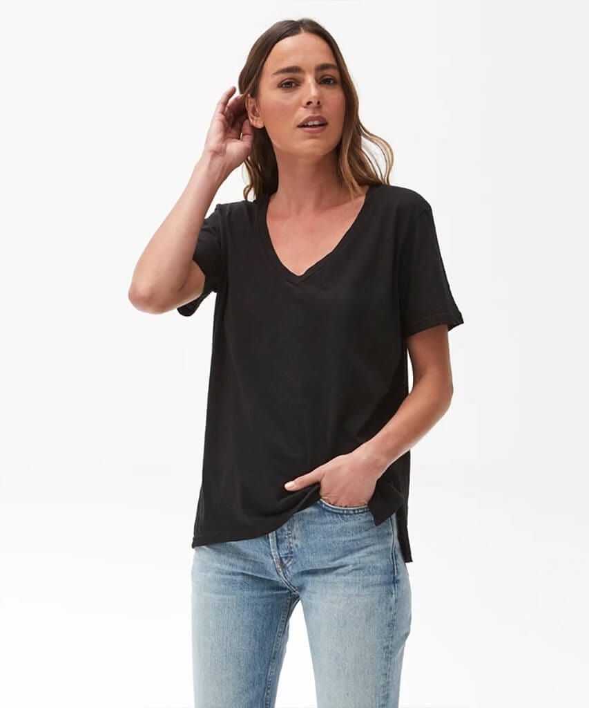 Levi Boyfriend Shirt Black - miamidrugpossession