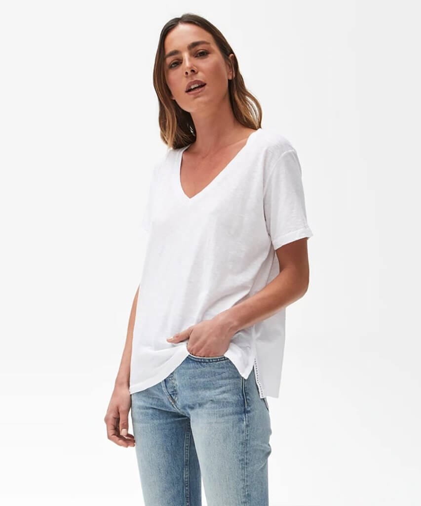 Levi Boyfriend Shirt White - miamidrugpossession