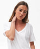 Levi Boyfriend Shirt White - miamidrugpossession